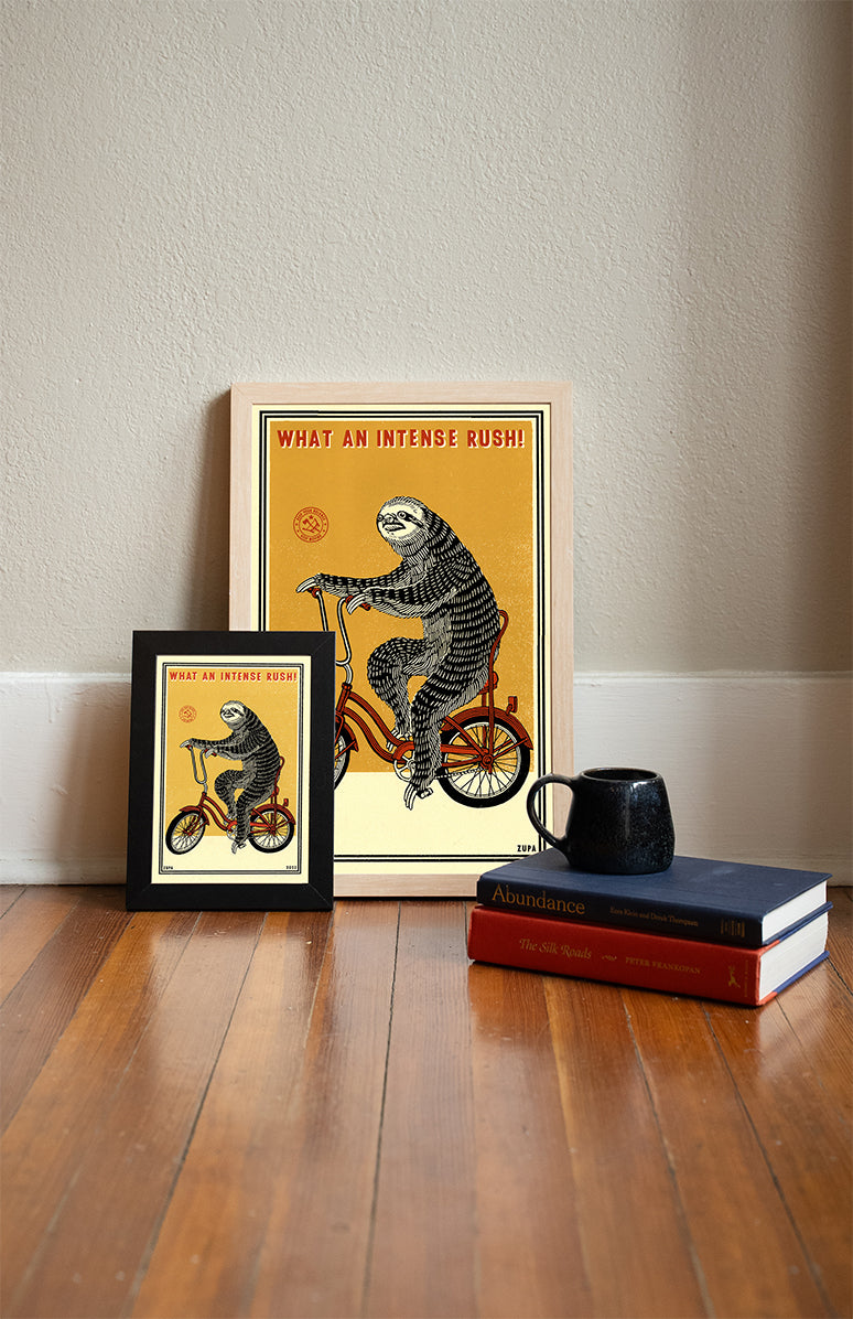 Intense Rush Print