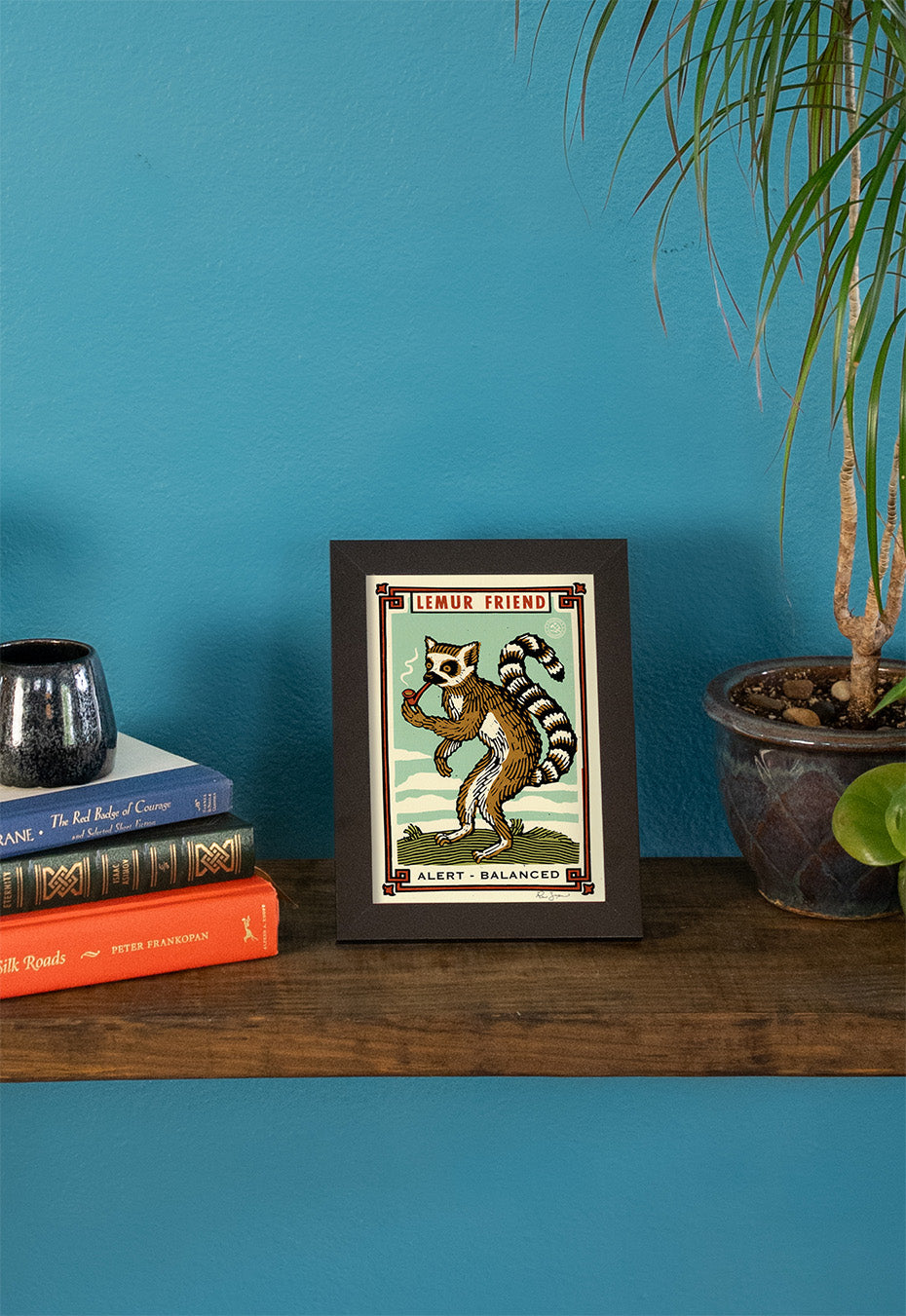 Lemur Friend Print