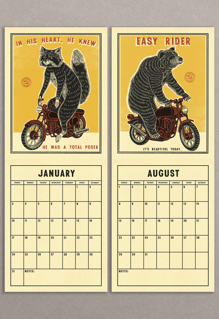 COMING SOON! Bike Adventures 2027 Calendar