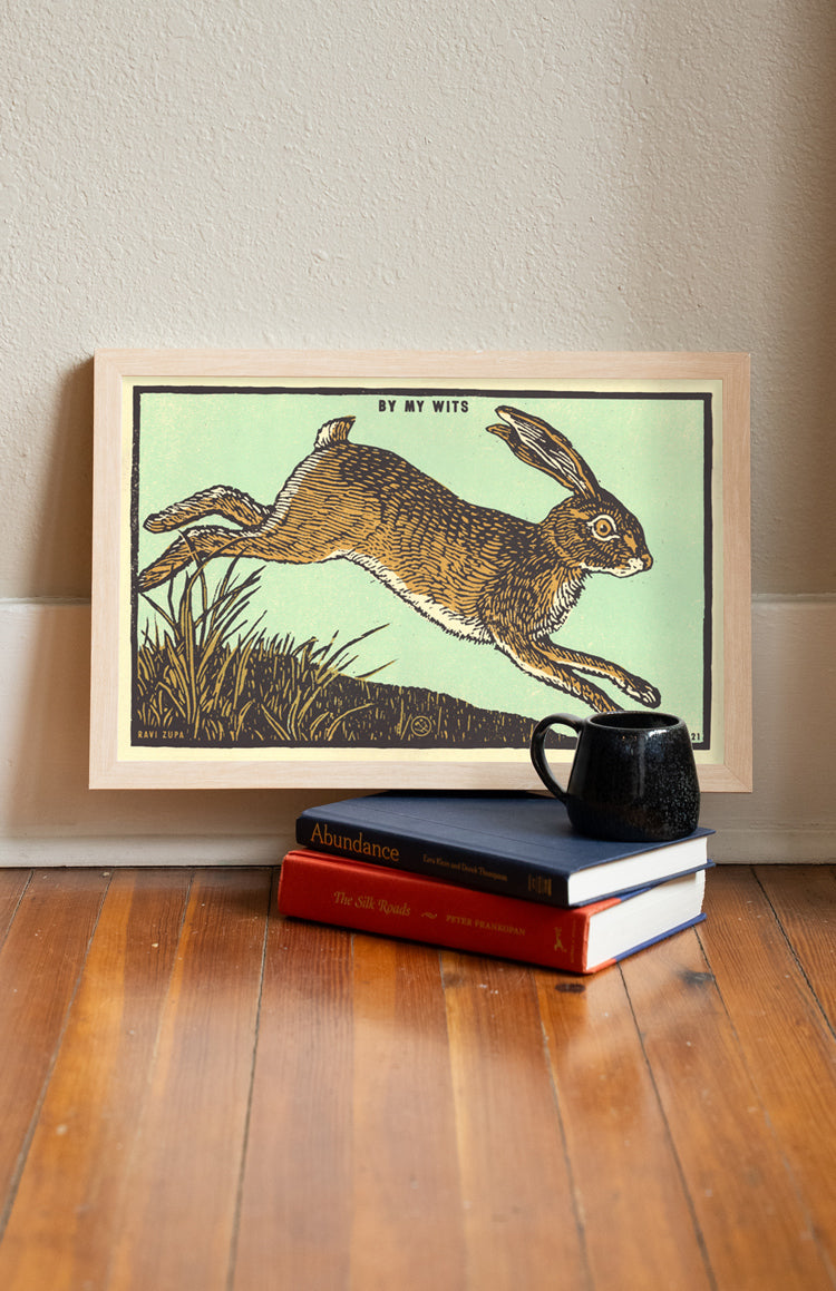 By My Wits Print