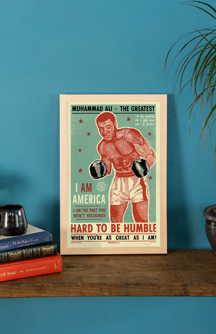 Hard to Be Humble Print