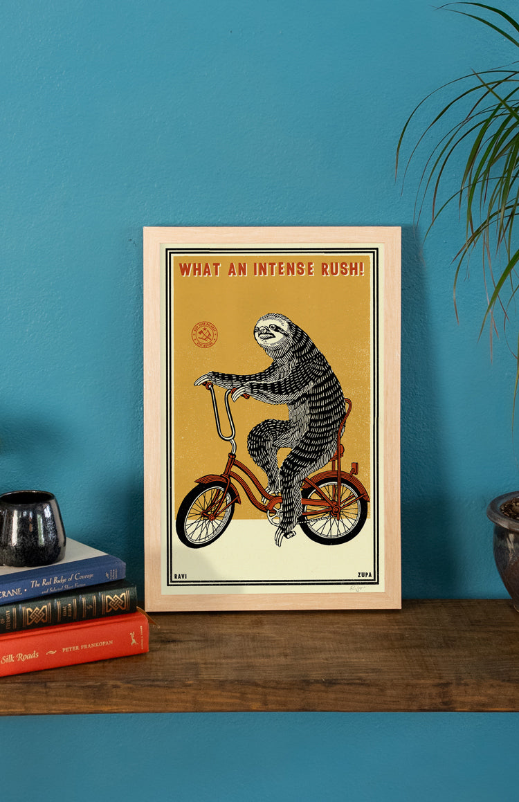 Intense Rush Print