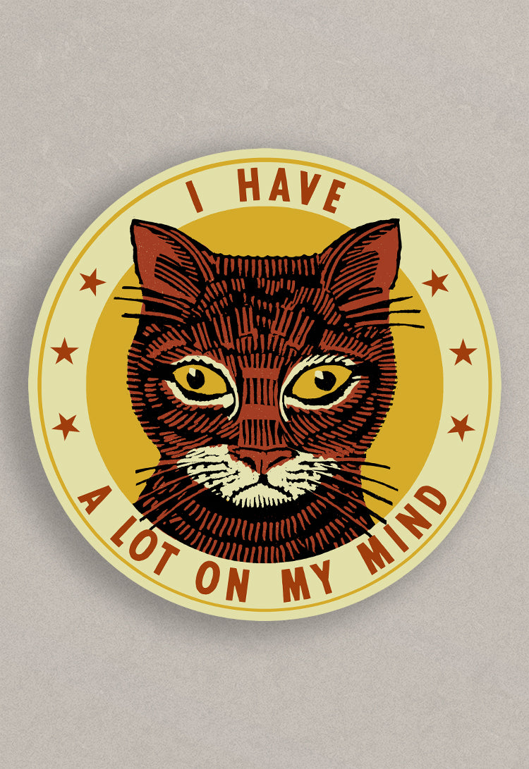 On My Mind Sticker