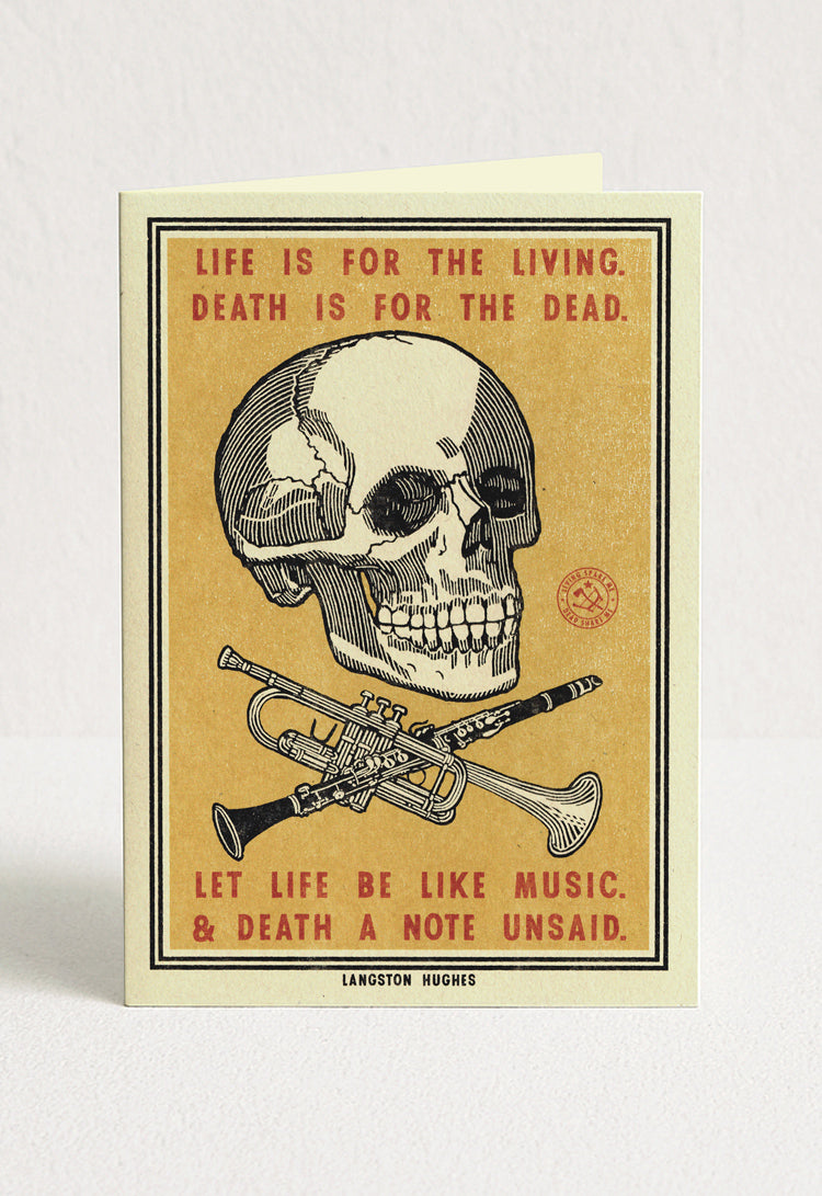 A Note Unsaid Greeting Card