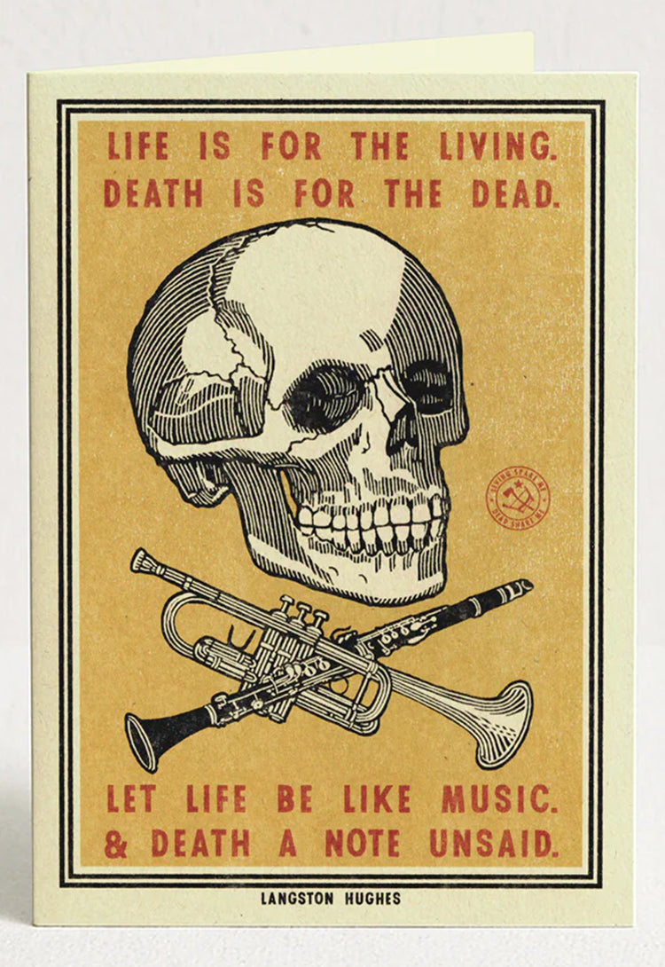 A Note Unsaid Greeting Card