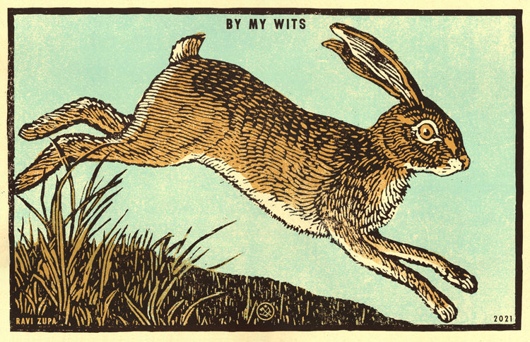 By My Wits Print