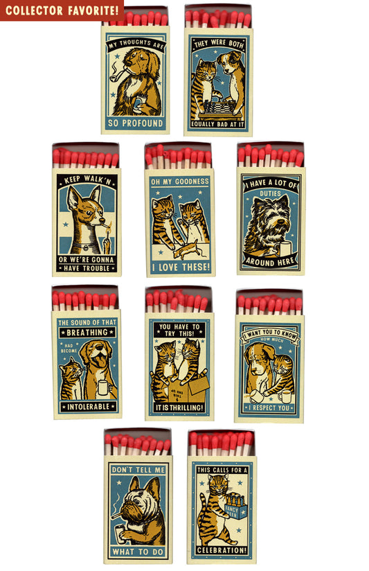 Complicated Friendships Matchboxes