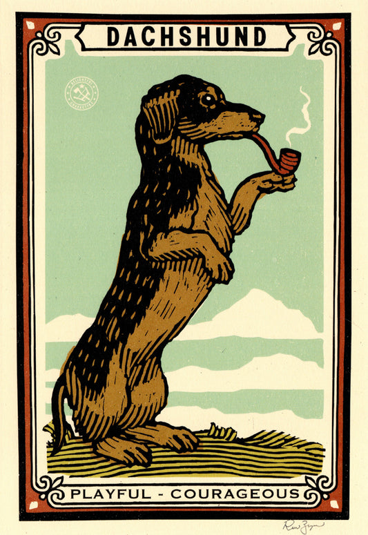 Dachshund Print