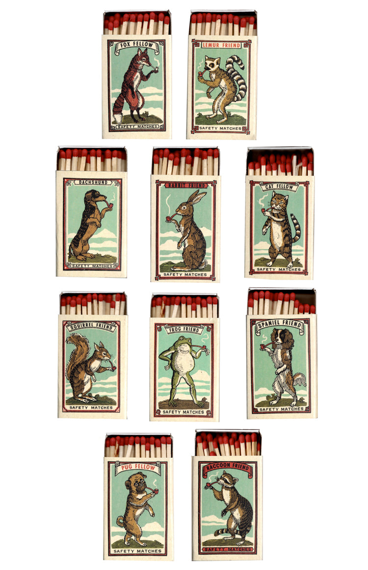 Delightful Characters Matchboxes