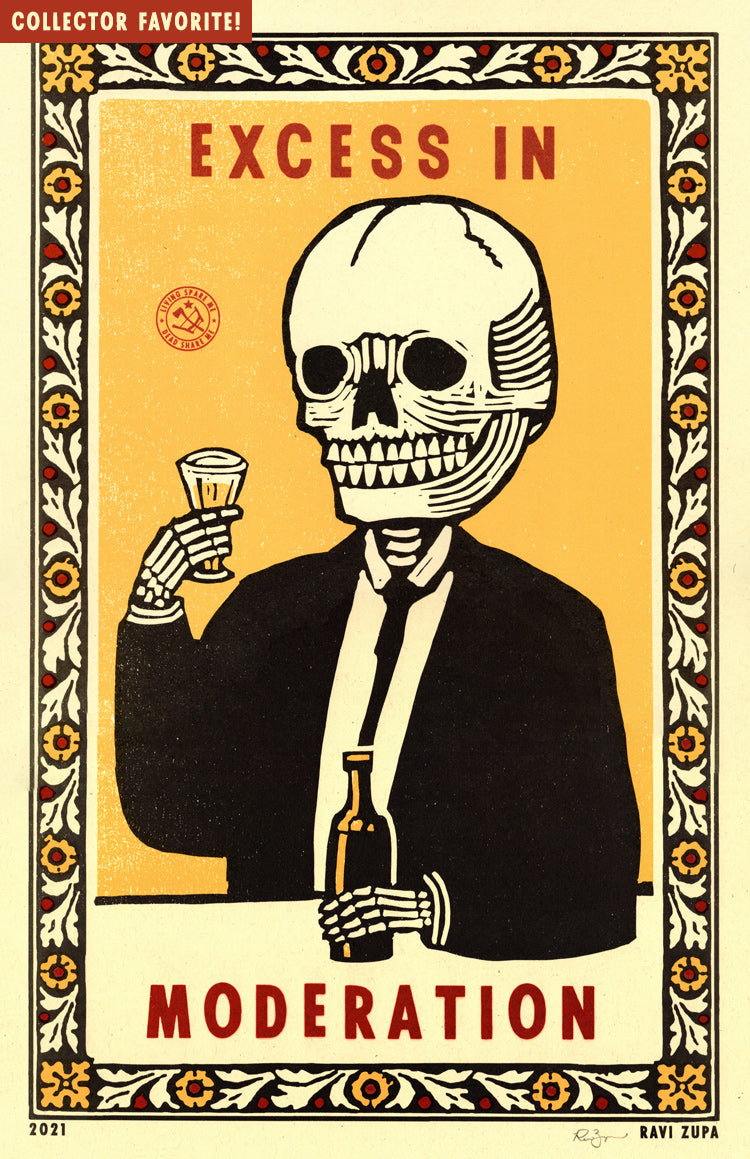 Excess in Moderation Print – Ravi Zupa Arts