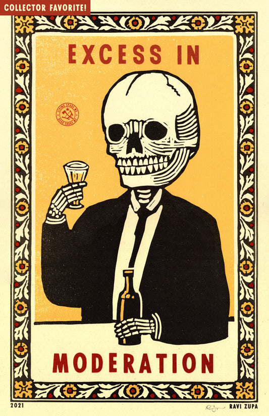 Excess in Moderation Print