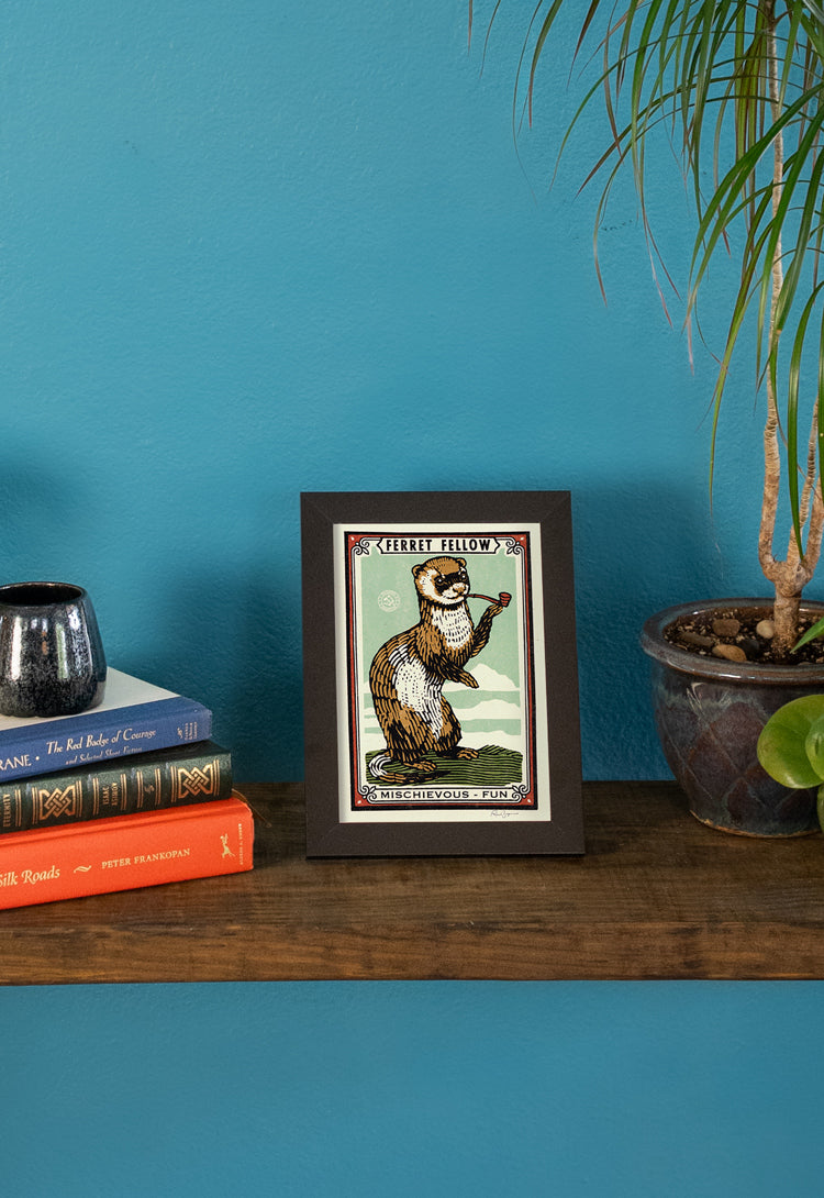 Ferret Fellow Print