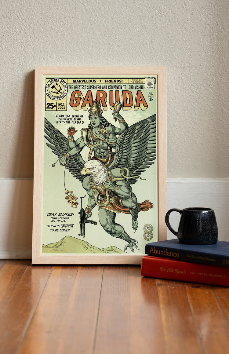 Garuda Comic Print