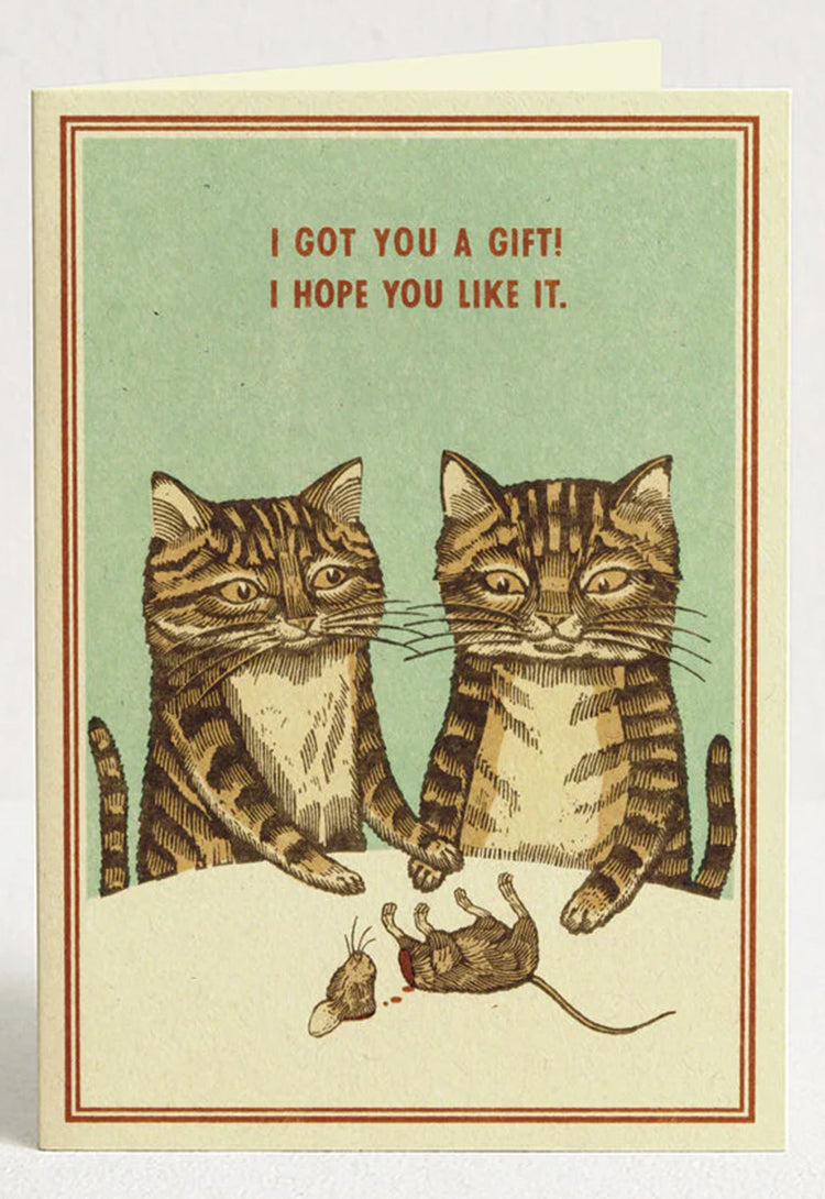 I Hope You Like It Greeting Card