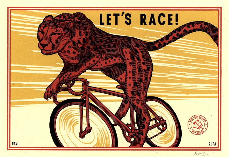 Let's Race Print