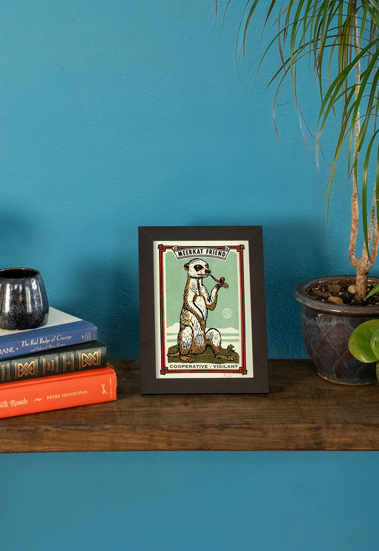 Meerkat Friend Print