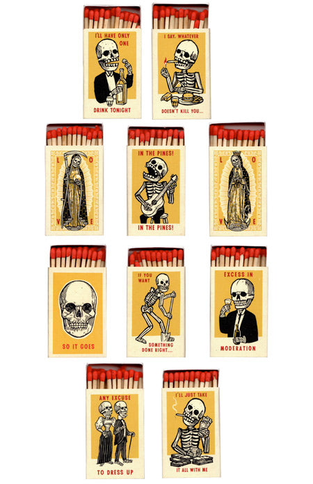 Memento Vitae Matchboxes