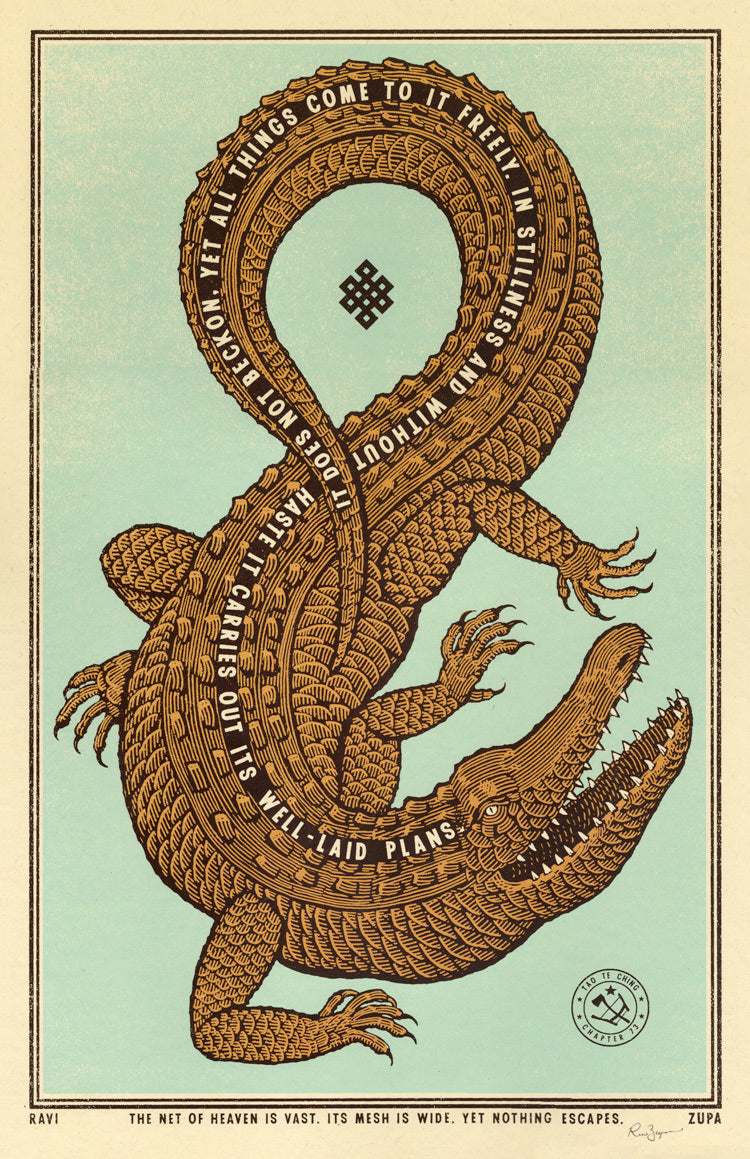 Nothing Escapes Print