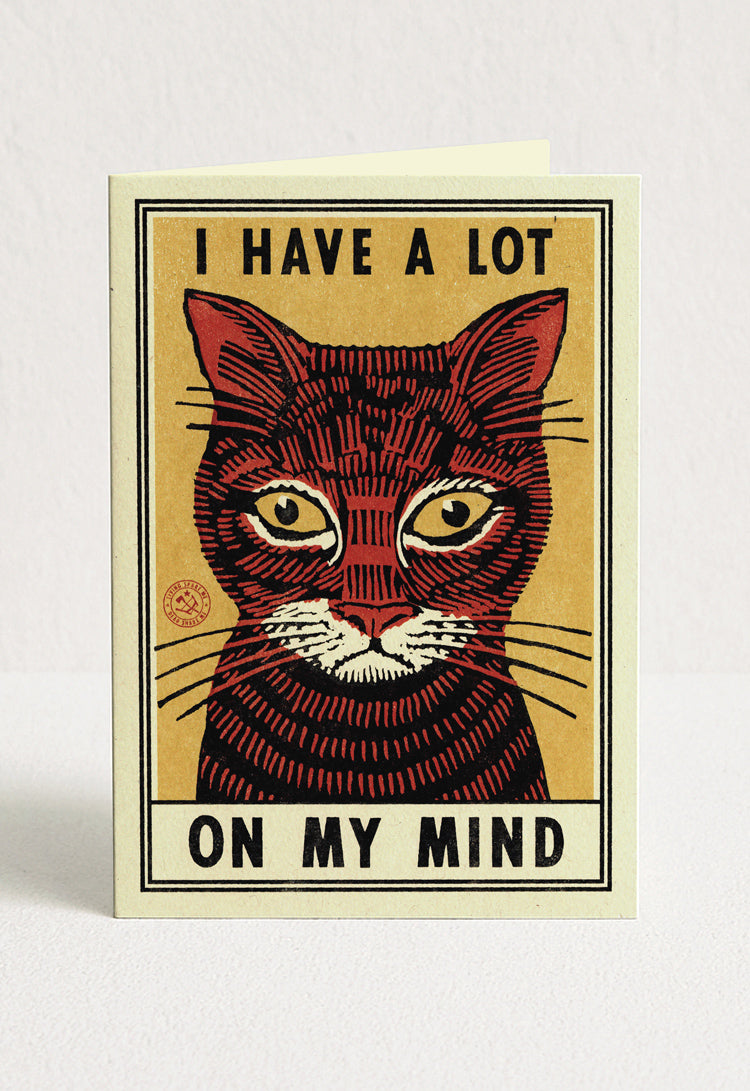 On My Mind Greeting Card