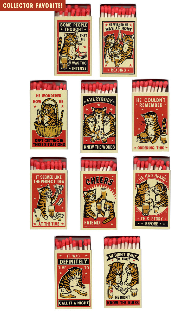 Strike Your Fancy Matchboxes