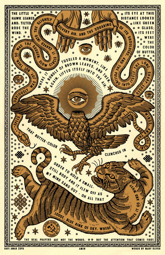 Attention Prayer Print