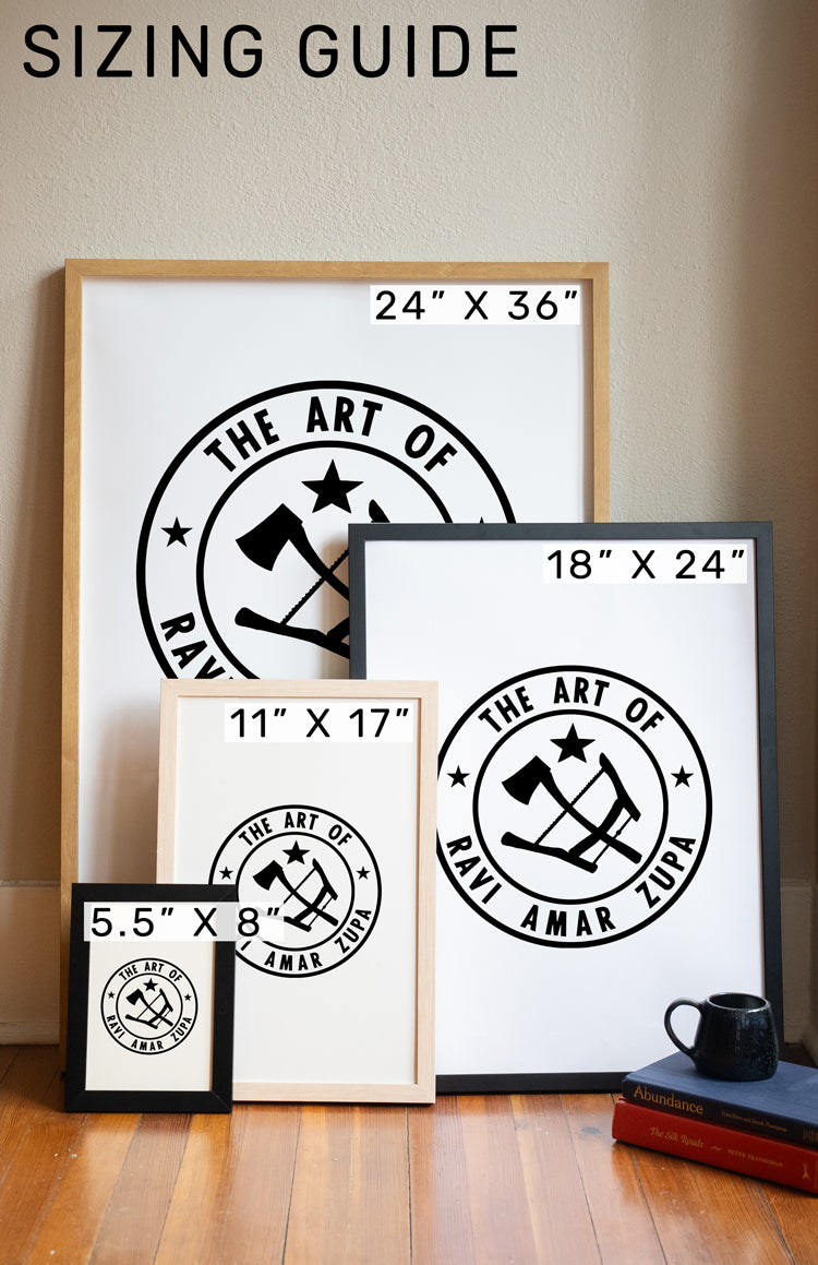 Quest Like a Tribe Print