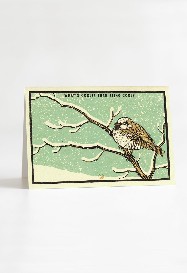 What's Cooler Greeting Card