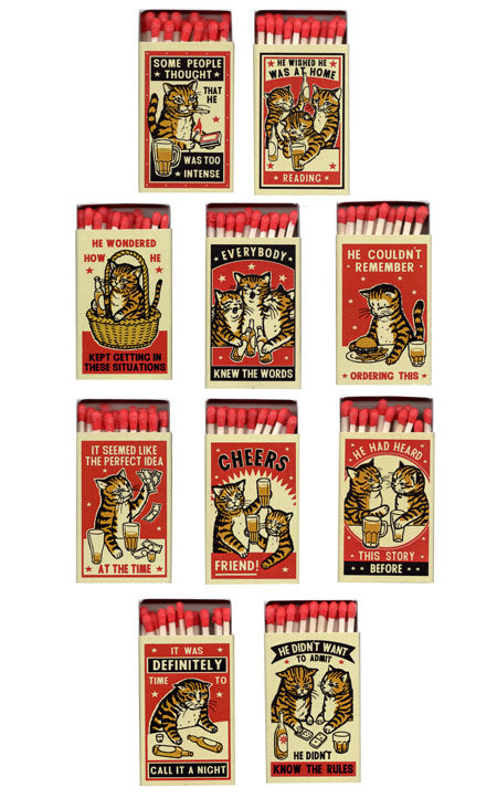 Strike Your Fancy Matchboxes