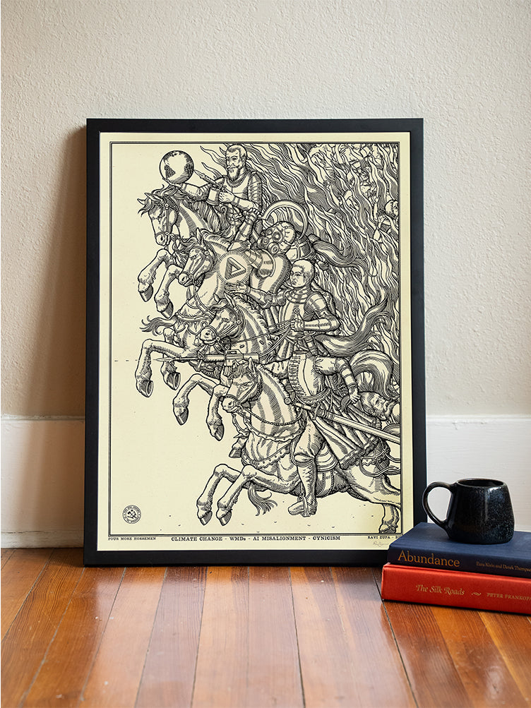 Four More Horsemen Print – Ravi Zupa Arts