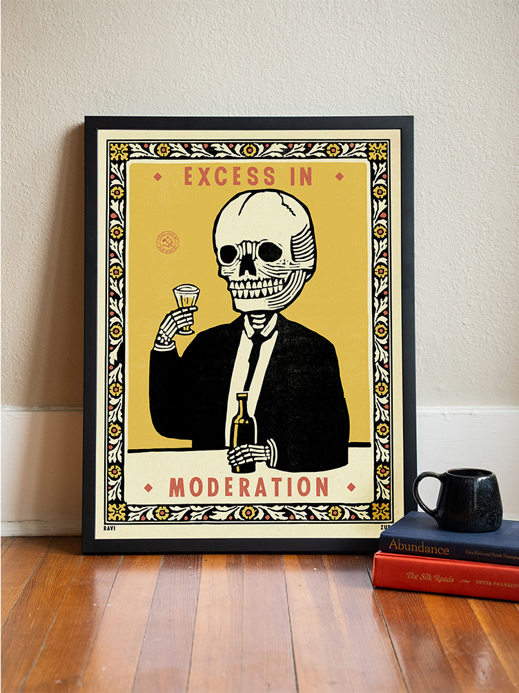 Excess in Moderation Print – Ravi Zupa Arts