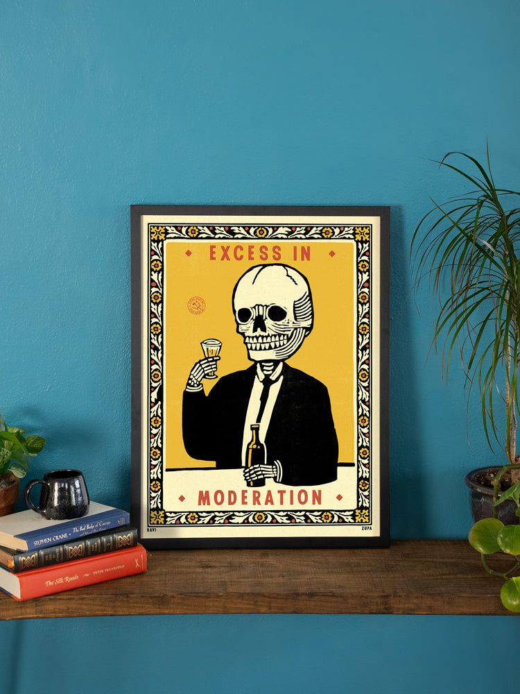 Excess in Moderation Print – Ravi Zupa Arts
