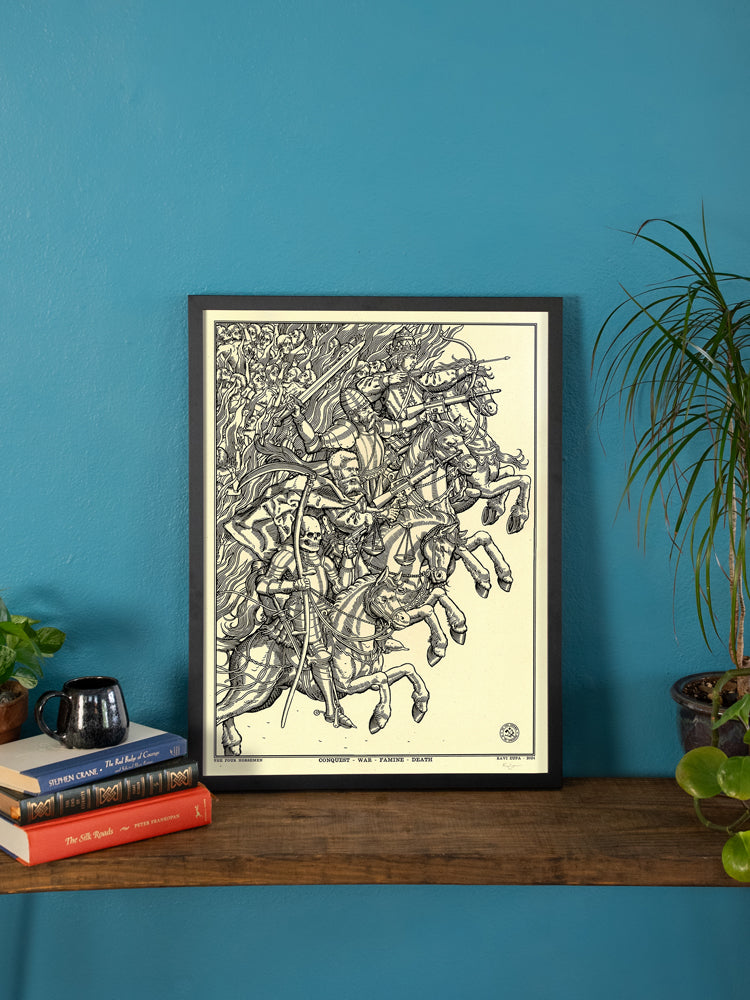 Four Horsemen Print