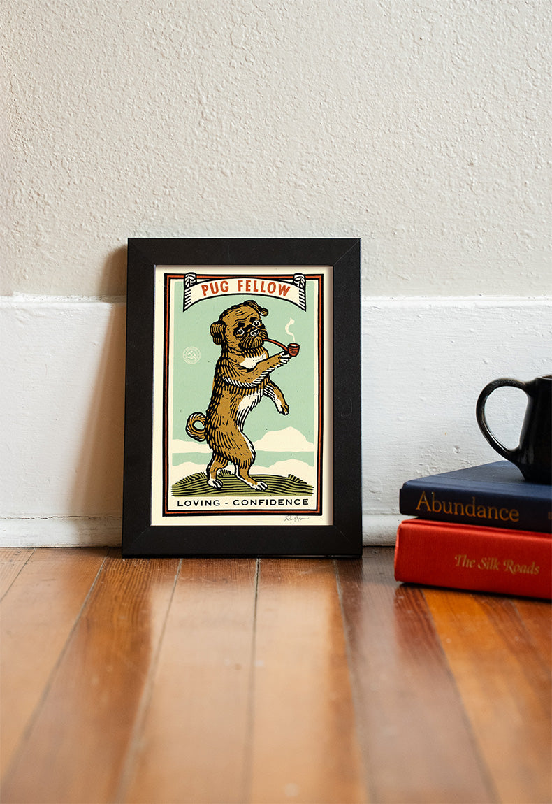 Pug Fellow Print