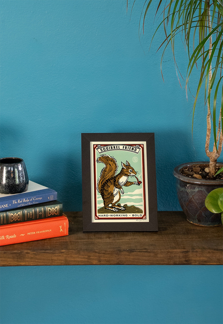 Squirrel Friend Print