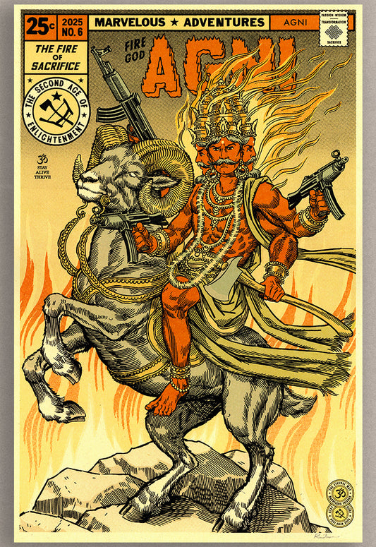 Agni Comic Print