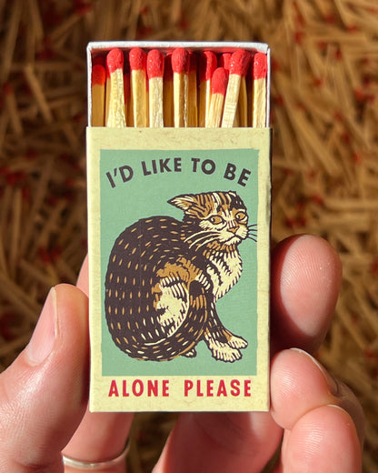 Alone Please Matchbox