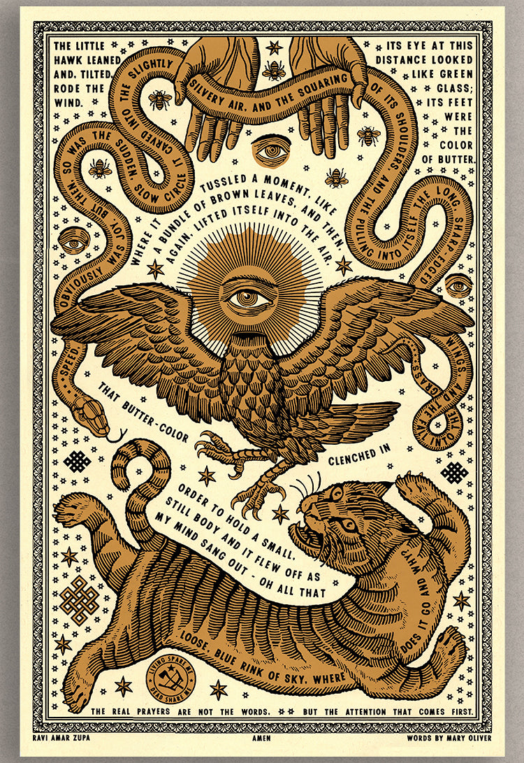 Attention Prayer Print