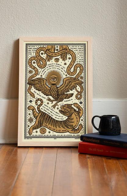 Attention Prayer Print