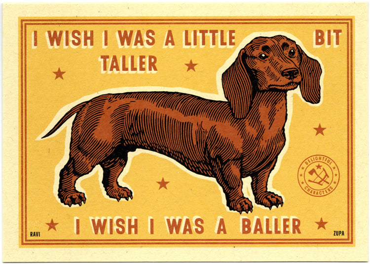 Baller Greeting Card