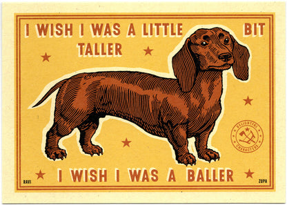 Baller Greeting Card