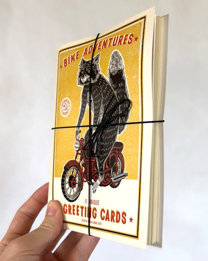 Bike Adventures Greeting Card Set
