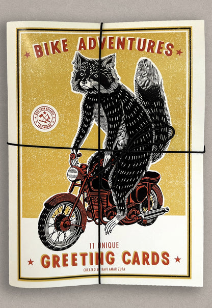 Bike Adventures Greeting Card Set