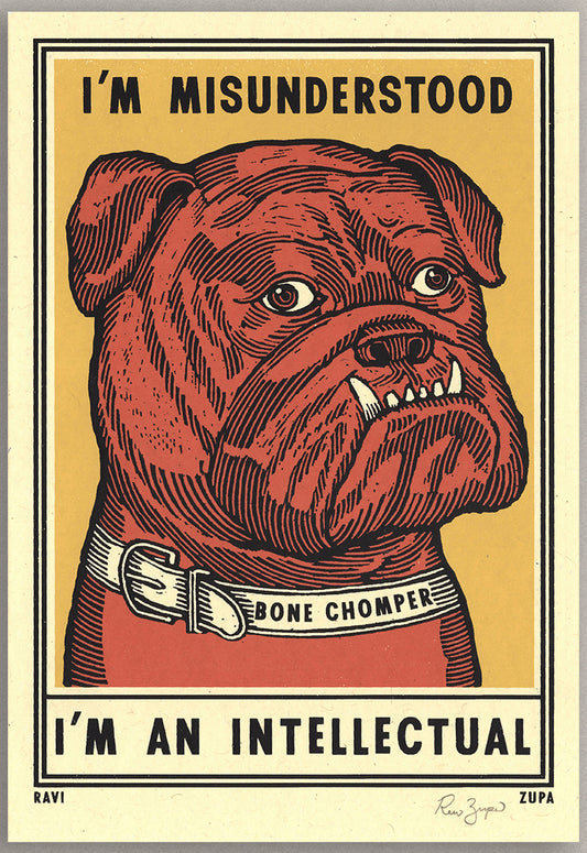 Bone Chomper Print