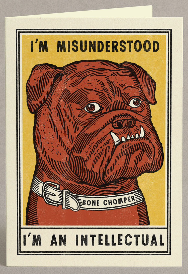 Bone Chomper Greeting Card