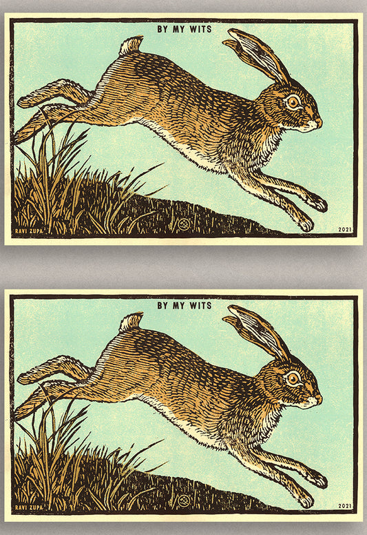 By My Wits Print