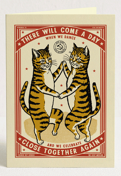 Cat Complicated Friendship Greeting Card Set