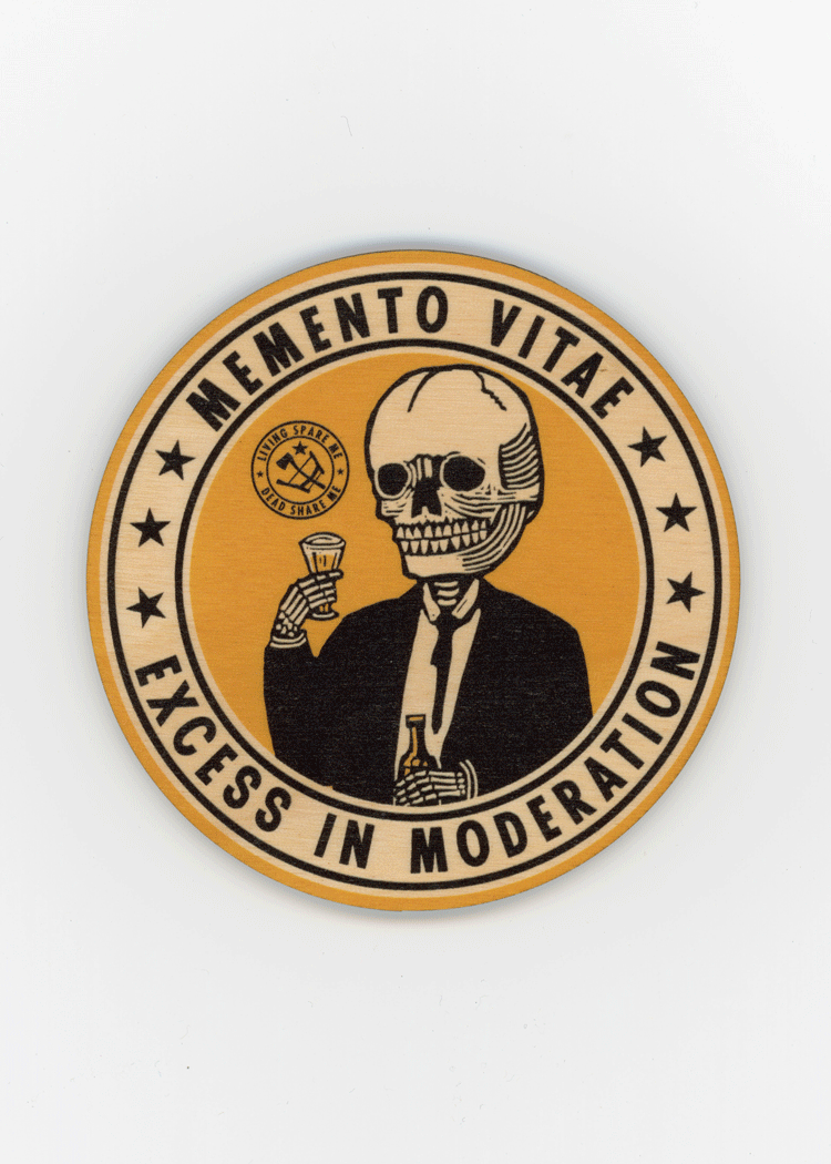 Memento Vitae Coasters