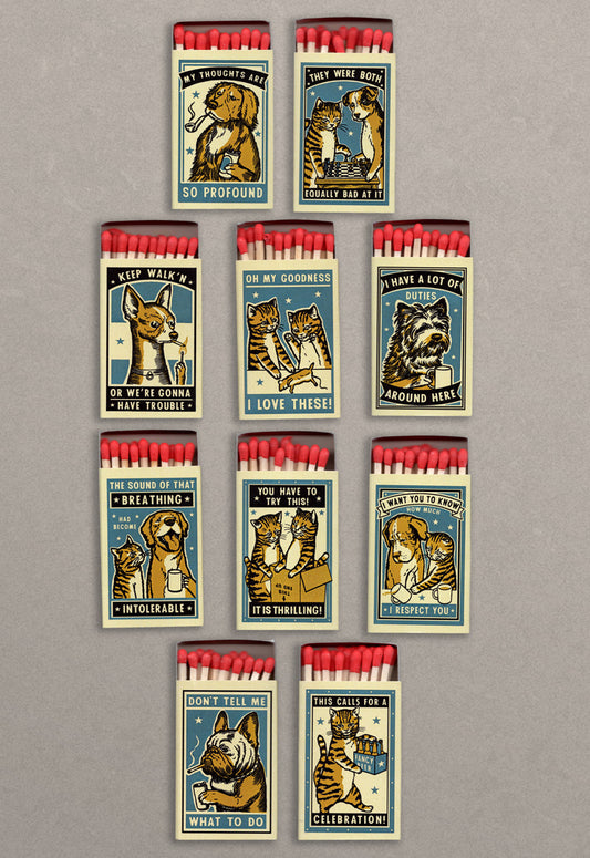 Complicated Friendships Matchboxes