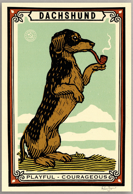 Dachshund Print