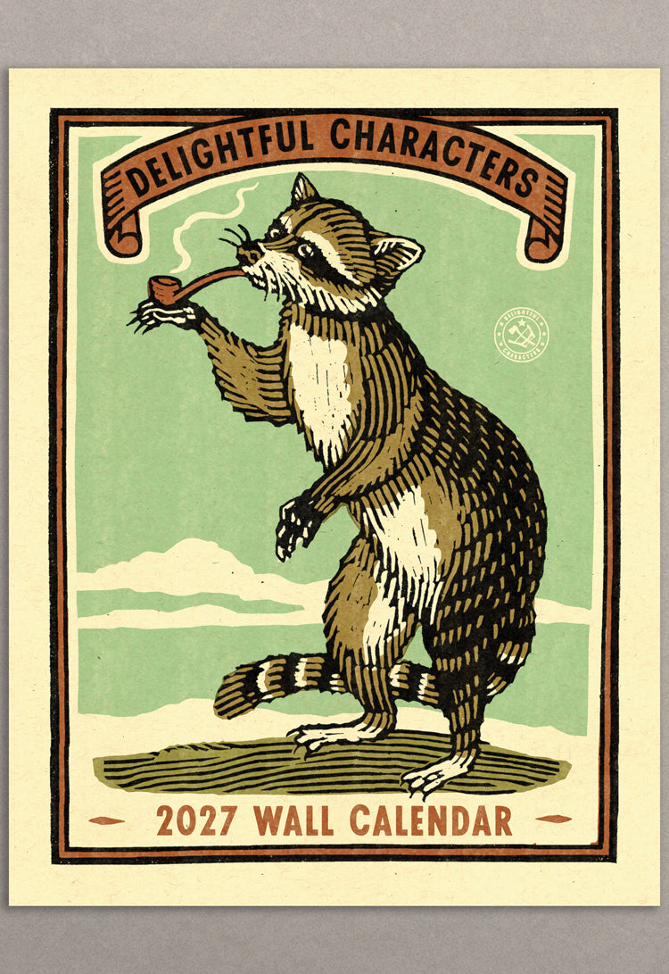 Delightful Characters 2027 Calendar